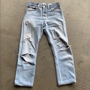 RE/DONE Levi’s High Rise Cropped Jean